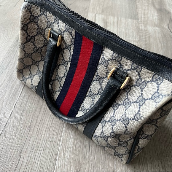 Gucci Vintage Sherry Boston Bag - Picture 10 of 13